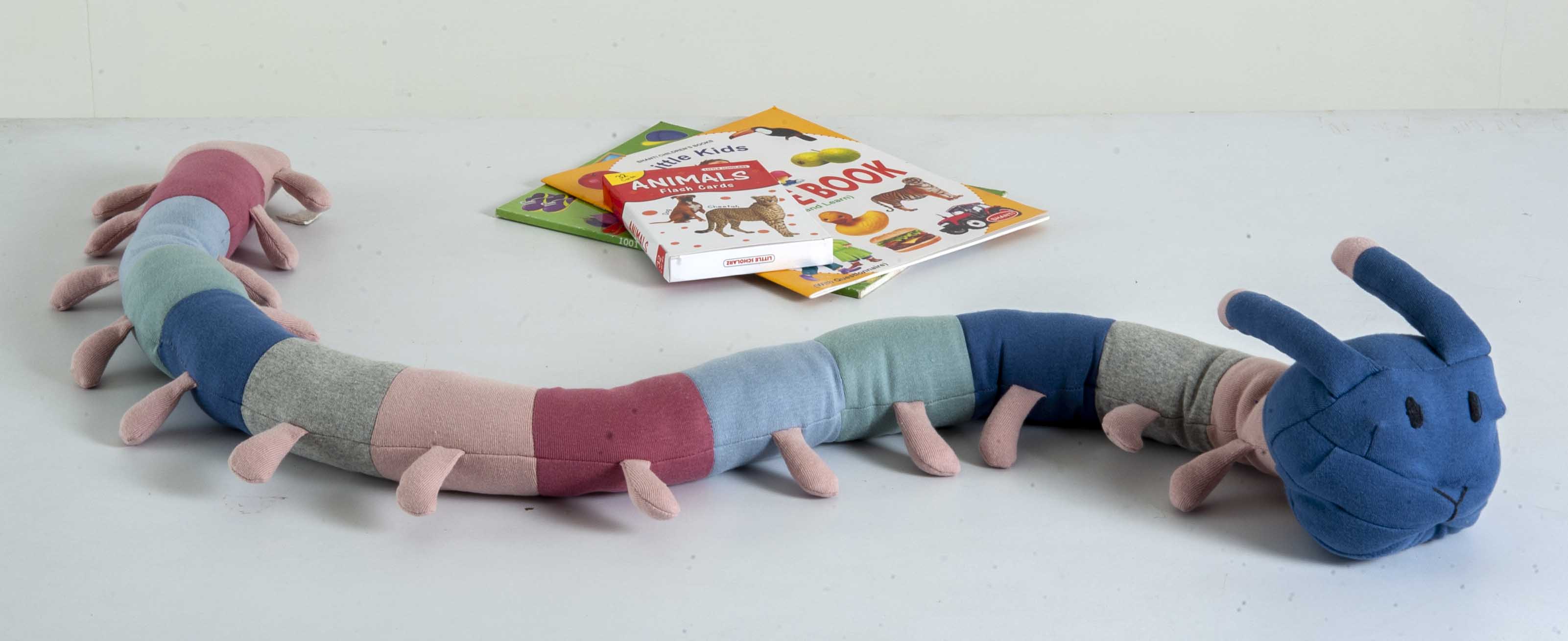 Snake Knitted Multicolor Stuffed/Plush/Soft Toy | 100% Premium Cotton - Mojopanda Organic  Store