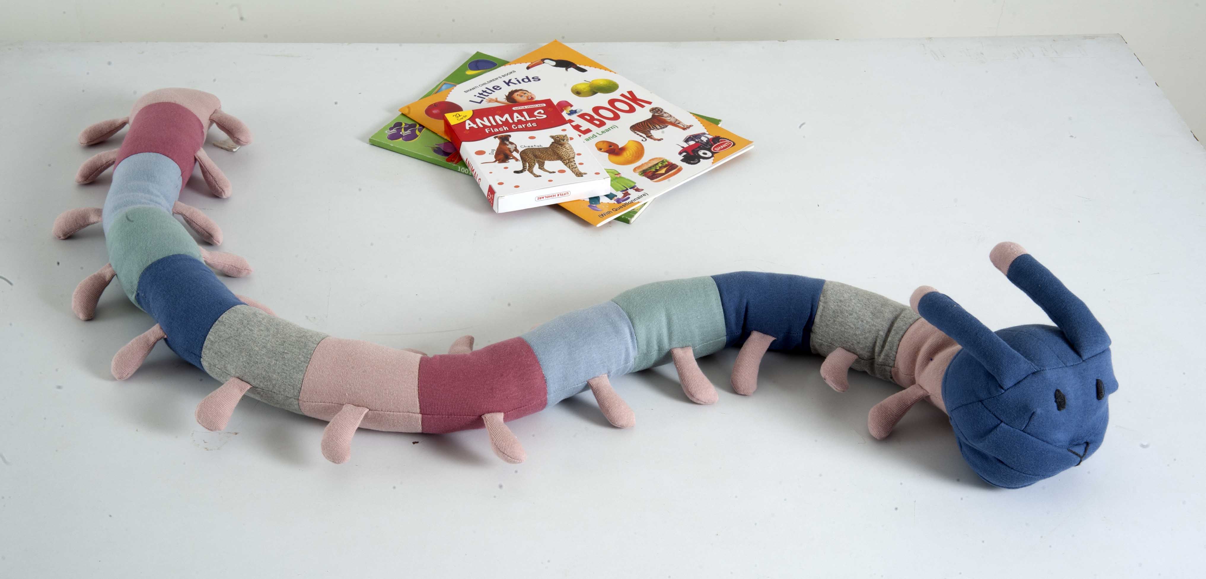 Snake Knitted Multicolor Stuffed/Plush/Soft Toy | 100% Premium Cotton - Mojopanda Organic  Store
