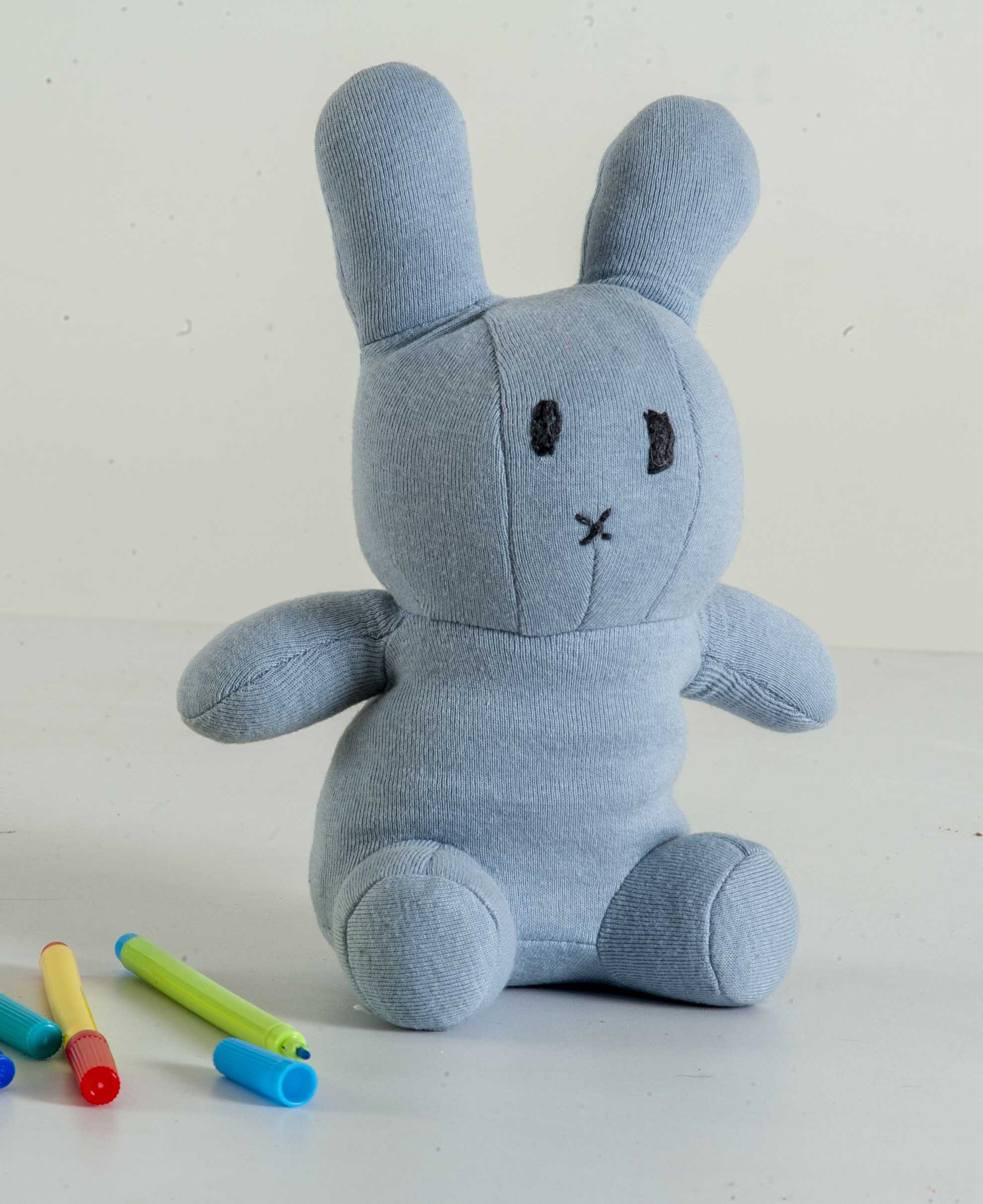 Rabbit soft toy/Made In India / Plush / Soft Toy | 100% Premium Cotton - Mojopanda Organic  Store
