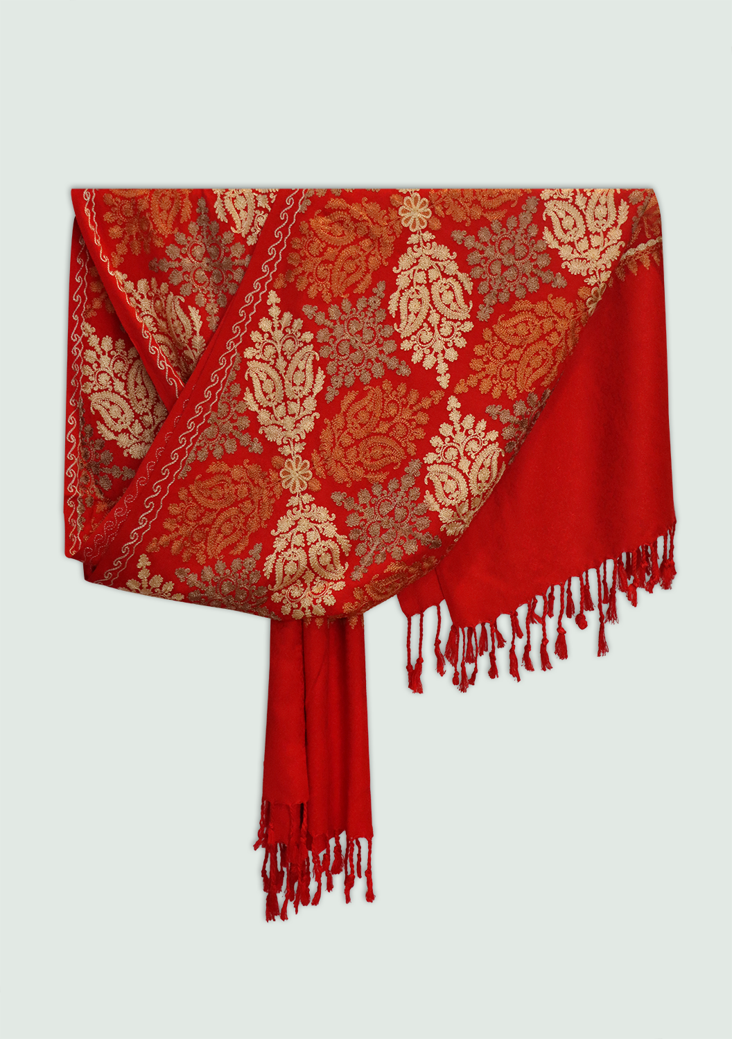 Odhni Embroidered | Stoles & Shawls - Mojopanda Organic  Store
