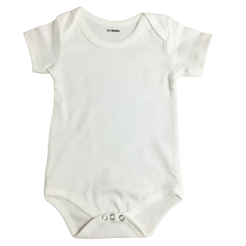 White  Baby Romper | 100% Organic Cotton - Mojopanda Organic  Store