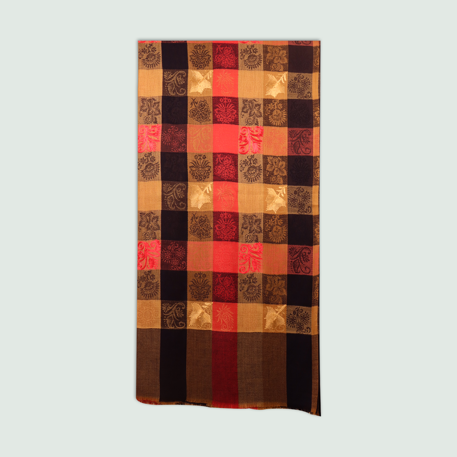 Odhni Multi color | Stoles & Shawls - Front View
