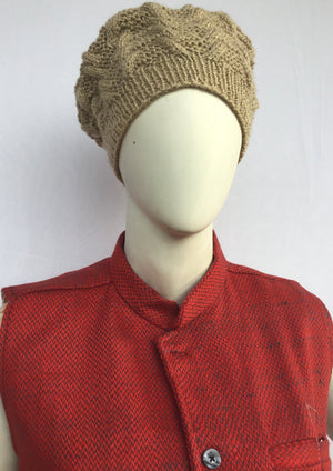 Woollen  Nehru Jacket - Half Sleeve - Red & Grey | 100% Wool - Mojopanda Organic  Store