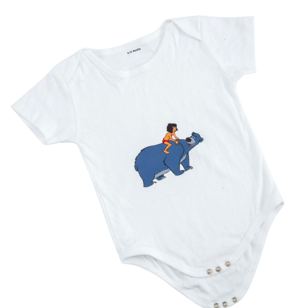       Mowgli-Baloo-Printed-Romper-Infant