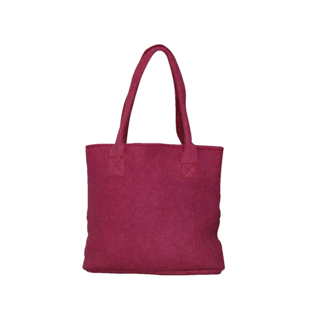 Organic-Wool-Felt-Tote-bag-magenta