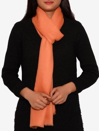 Carnelian Pashmina Stole | 100% Pure Cashmere | For Women - Mojopanda Organic  Store