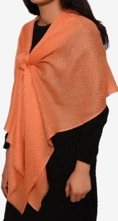 Carnelian Pashmina Stole | 100% Pure Cashmere | For Women - Mojopanda Organic  Store