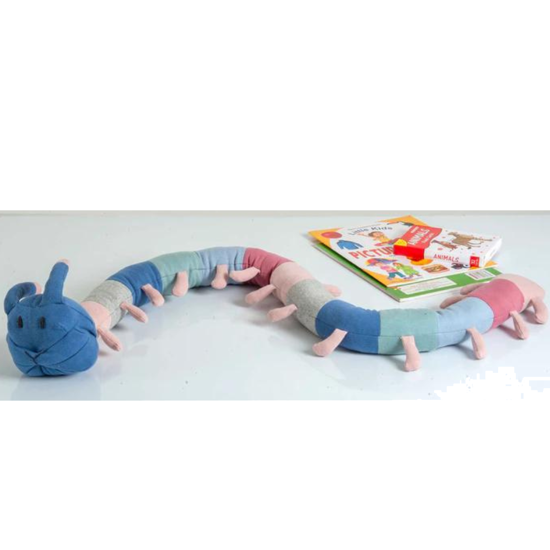 Snake Knitted Multicolor Stuffed/Plush/Soft Toy | 100% Premium Cotton - Mojopanda Organic  Store