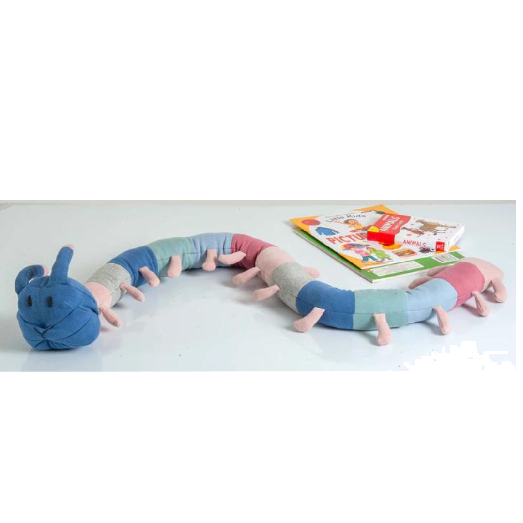 Snake Knitted Multicolor Stuffed/Plush/Soft Toy | 100% Premium Cotton - Mojopanda Organic  Store