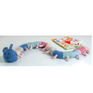 Snake Knitted Multicolor Stuffed/Plush/Soft Toy | 100% Premium Cotton - Mojopanda Organic  Store