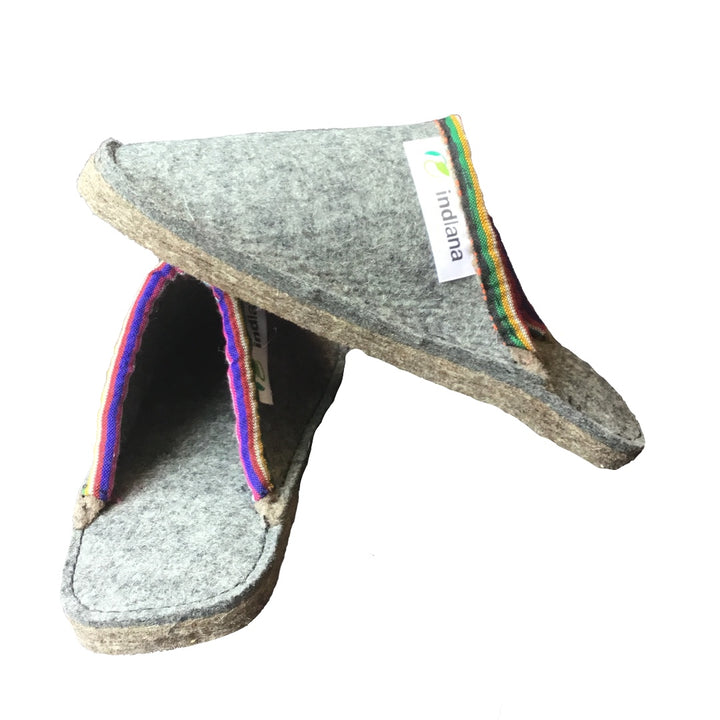 100% Organic Woolen Slippers for Winters - Men & Women